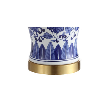 Jennifer 25.25" Ceramic/Metal LED Table Lamp